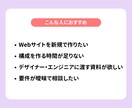 現役Webディレクターがワイヤーフレーム作成します 初出品のため、実績掲載OKの方限定でお試し価格 イメージ2
