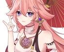 パキッとした塗りのイラスト描きます ・商用利用OK ・YouTubeサムネイル・アイコンなど イメージ5