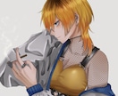 アイコンやサムネ向けに丁寧なイラストを描きます 存在感のなかに儚さのあるイラスト描きます！ イメージ1
