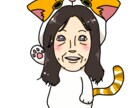 動物とコラボ似顔絵書きます SNSアイコンにぴったりです!プレゼントにいかがですか？ イメージ3