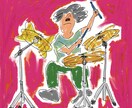 面白味のあるデジタル一枚絵を描きます 人物、物、イメージ画を問わず独特な雰囲気のイラスト描きます イメージ1