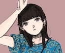 アニメタッチのイラストが描けます 配色が得意なのでアイコン映えするイラストが描けます！ イメージ3