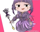 IRIAMで使える!SDキャラ描きます 透過あり、透過なしの2枚を納品します! イメージ3