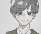 アイコンイラストなど作成致します アナログ絵に色を載せる形になります…！ イメージ1