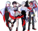 用途に合わせたイラストを作成します 歌ってみた・ツイート・サムネイル・表紙イラストなど イメージ7
