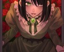 アイコン・イラスト、キラキラ可愛い子！！作成します オリキャ、コテキャのアイコン、イラスト何でもご相談ください！ イメージ5