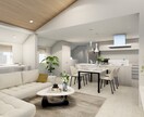 戸建の内観・外観パース作成を承ります 戸建の建築CGパースを30,000円から承ります イメージ4