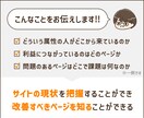 Webサイト改善のための【解析&施策提案】します サイトの改善点を知りたい方におすすめ（GA4解析&施策提案） イメージ3
