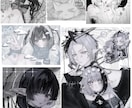 彩度低めキラキライラスト描きます 色を抑えた世界観がお好きな人におすすめです♡ イメージ4
