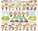 宣伝ツールなどに使いやすいイラストを描きます 商用利用もOK!色変換も可能なベクターデータでの納品も可！ イメージ5