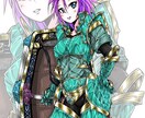 立ち絵や顔グラ描きます ゲーム素材等に使えるイラストを制作致します。 イメージ4