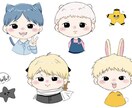 世界でたった1つ！オリジナルアイコンを描きます ｢好き｣を詰め込んだ、自分だけのキャラクターを作りませんか？ イメージ2