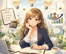 ぼんやり構想を“お金を生む形”に整理します 思いつきを、実行できるビジネス案へ。 イメージ1
