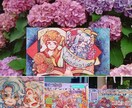 価値ある記念ギフトます - 手描きポストカード委託 - イメージ1