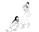 シンプルで雰囲気のあるイラストを作成いたします SNSアイコンから広告、挿絵、まで幅広く対応 イメージ3