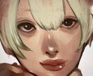 SNSアイコンを描きます 厚塗りでリアルめなタッチの人物イラストを描きます イメージ1