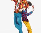 キャラクターイラスト描きます あなたの形にしたいキャラクター・構図をイラストに イメージ3