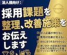 法人様向け：採用課題を整理、改善施策をお伝えします 人材紹介会社出身者が採用の全体像を一緒に考えます！ イメージ1