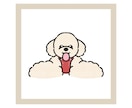写真からゆるっとかわいいペット似顔絵を描きます 大切な"うちの子"をゆるっとかわいいイラストでお届けします！ イメージ6