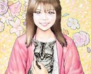 プロ絵師が動物の似顔絵を可愛くそっくりに描きます リアルなタッチでしっかり特徴をとらえた明るいイラスト♡ イメージ3