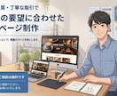HTML・CSSでWebサイトをコーディングします 丁寧なコーディングで、ご希望のWebサイトの形にします！ イメージ1