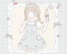 ふわふわしたあたたかみのあるイラストお描きします 一枚絵、挿絵、サムネなどにいかがですか？ イメージ8