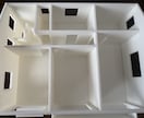 3Dプリンターで住宅模型を製作します キッチンや階段まで再現。フロアごとに外せます。 イメージ3