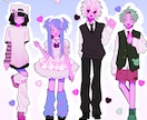 活動者さん向けの可愛い絵を描きます 商用利用◎あなただけのオリジナルイラストを描きます！ イメージ3