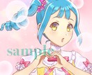 アニメチックな絵をお描きします オリジナル、似顔絵、二次創作などを受け付けます イメージ1