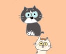 ゆるかわ猫イラスト描きます SNSやアイコンに使える猫イラスト描きます！ イメージ3