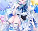 幅広い対応力で高クオリティのVTuber制作します キャラデザパーツ分けモデリング全部セット！アイコン無料制作 イメージ6