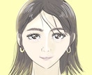 過剰なデフォルメのない綺麗なカラー似顔絵を描きます 特徴を捉えた綺麗な似顔絵です。SNSアイコンなどに。 イメージ3