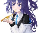 ヘッダー、動画サムネからお祝いイラストまで描きます かわいい女の子中心で描いています イメージ4