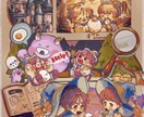 ゆるふわイラストお描きします 物語のようなやさしい世界をお届けします イメージ3