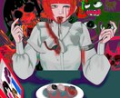 希望に沿ったイラストを描きます 重厚な厚塗りで魅せる、ダークフェミニンイラストを制作します。 イメージ4