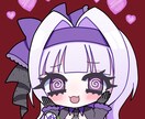 商用◎・2人組◎可愛いミニキャライラスト制作します パキッとしたカラーが可愛いෆ˚*  SDイラスト制作します！ イメージ2