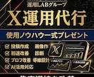Xを1ヶ月運用代行｜アカウント集客導線を改善します 購入でプレゼント｜使用AIプロンプト&運用後も使えるノウハウ イメージ1
