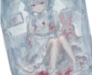儚く美麗なイラストを描きます 惹き込まれるサムネイル・歌ってみた動画を作りたい人へ イメージ2
