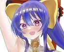 繊細で色鮮やかなSNSアイコン 描きます 顔、バストアップ対応！追加で腰下までも可能 イメージ4