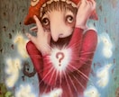 ３つのキーワードから妖精さんの空想画を描きます メルヘンな絵画をお家に飾りませんか？ イメージ2