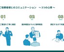 ご要望に寄り添ったビジネス向けパワポ資料作成します 資料作成にお困りの方、まずはお気軽にお問い合わせください。 イメージ3
