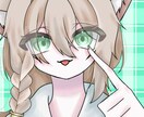 オリジナルキャラのアイコン風を作成ます オリジナルキャラクターを作成できます イメージ1