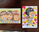額付きA5サイズ 手作り感溢れる似顔絵を描きます 笑顔で、可愛らしく描きます。記念日のプレゼントに喜ばれます♪ イメージ2