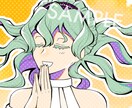 パキッとした塗りのアイコンお描きします SNSで使える！貴方のオリジナルキャラもお描きします！ イメージ2
