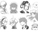 アニメ風イラスト描きます キャラ絵、SNSアイコンなどを描きます！ イメージ10