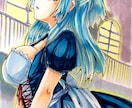 あなただけの同人手描きイラスト描きます 一枚一枚コピックペンで丁寧に描きます！多少の肌露出OKです イメージ3