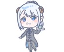パステルなミニキャラます ふわっと可愛いSDイラストやLINEスタンプ向け！ イメージ9