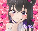 SNS用可愛いアニメ風イラスト描きます！ます アニメにでてきそうなかわいいオリジナルイラストを作成します！ イメージ2