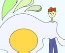 送っていただいた写真（画像）をもとに描きます カラフルでシンプルでポップな絵を描いています イメージ4