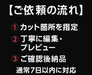 指定箇所を切り抜き編集します 忙しいYouTuberさんへ！短尺動画を効率量産 イメージ2